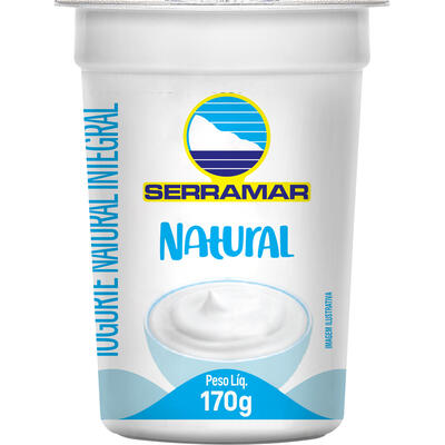 Iogurte Integral Serramar Natural 170g