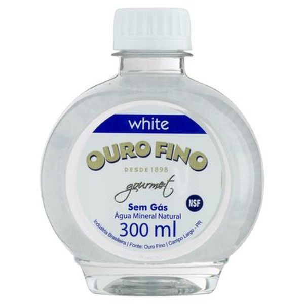 AGUA MIN.O.FINO S/GAS WHITE 300ML PET
