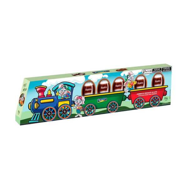 Ovo de Páscoa Montevérgine 55g - Trenzinho