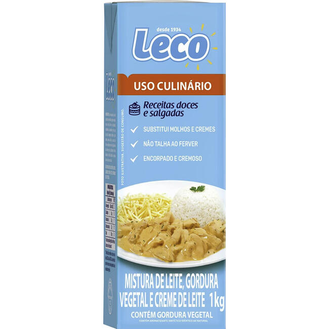 Creme Culinário Leco 1kg