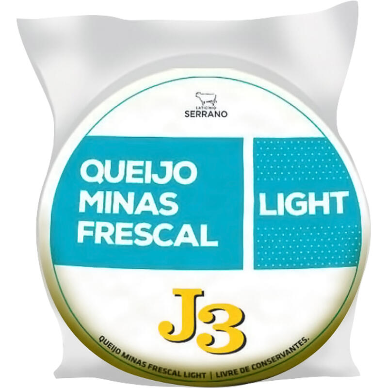 Queijo Minas Frescal Light Serrano Preço por quilo na peça