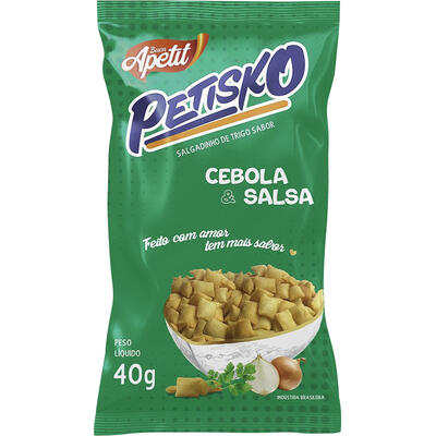 Salgadinho Apetit Cebola e Salsa 40g