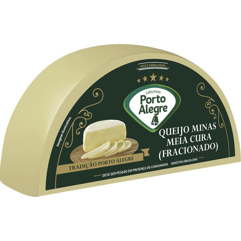 Queijo Meia Cura Porto Alegre Preço por quilo na peça