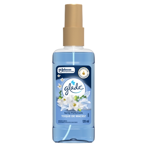 Desodorizador Glade Spray Perfumado Toque de Maciez 120ml