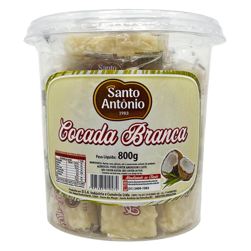 Cocada Santo Antônio Branca 800g