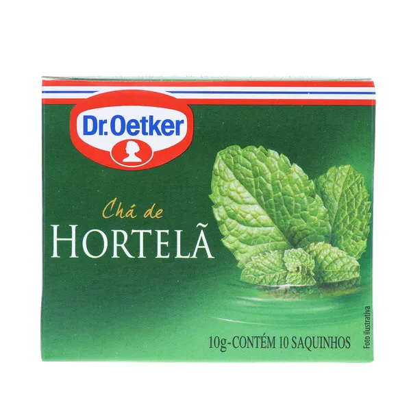 Chá Dr. Oetker 10g - Hortelã