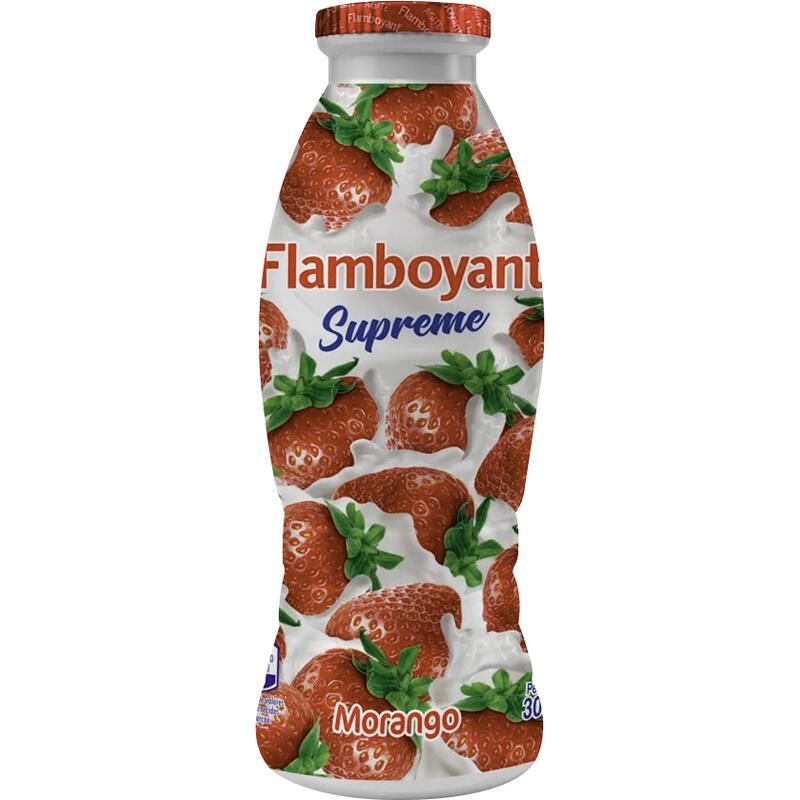 Iogurte Flamboyant Supreme Morango 300g