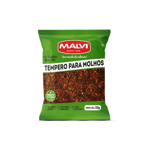 Tempero Malvi Para Molhos 15g