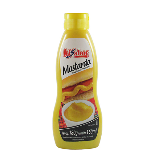 Mostarda Kisabor 180g