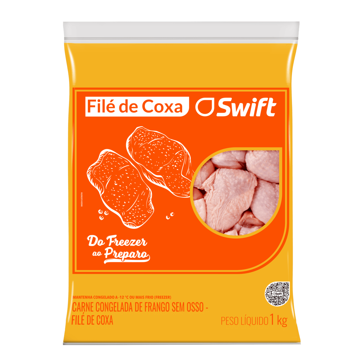 File De Coxa Frango Iqf Swift 1 Kg