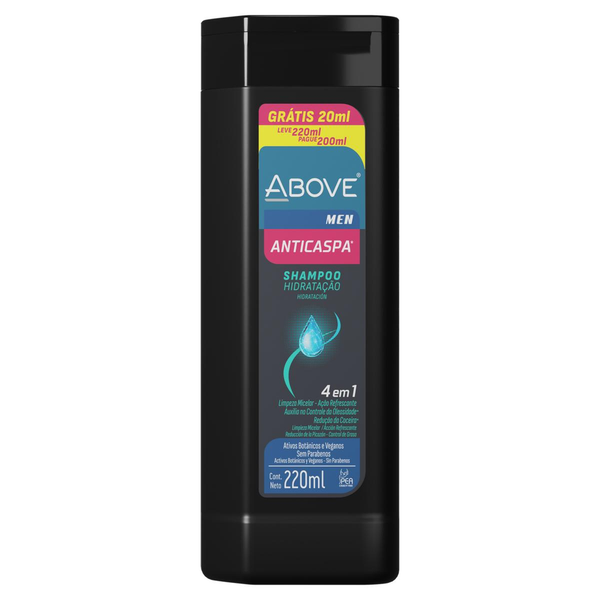 Shampoo Above Men 220ml - Anticaspa