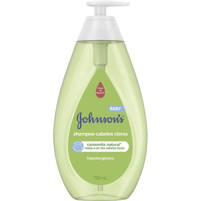 Shampoo Infantil Johnson’s Baby Cabelos claros 750ml