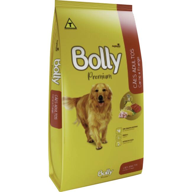 Alimento para Cães Adultos Bolly Carne e Frango 15kg