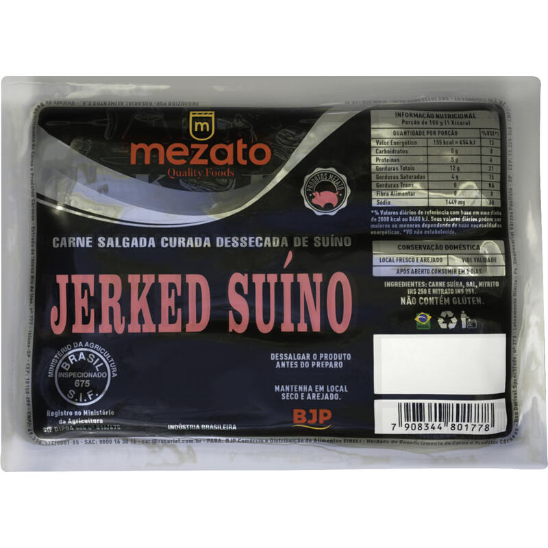 Jerked Suíno Mezato 400g