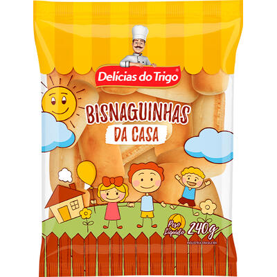 Bisnaguinha Da Casa Tradicional 240g