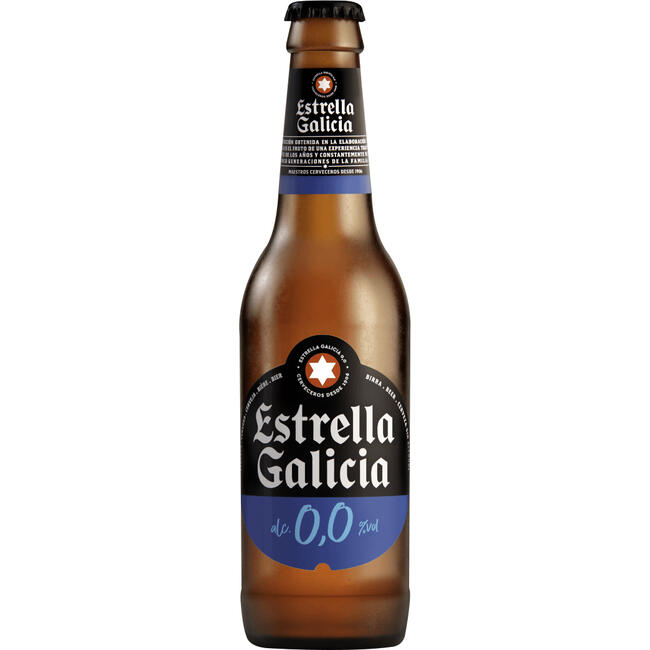 Cerveja ESTRELLA GALICIA 0.0% 330ml