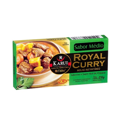 Caldo Royal Curry Karui 120g