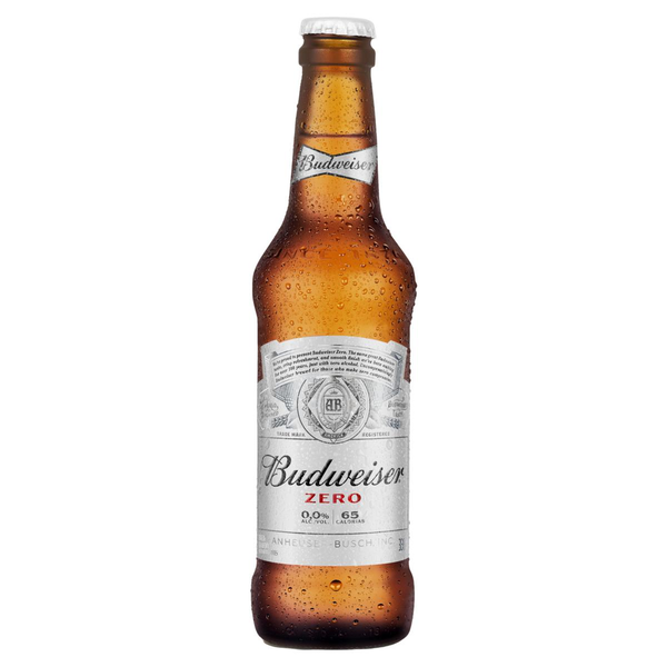 Cerveja Budweiser Zero Álcool Long Neck 330ml