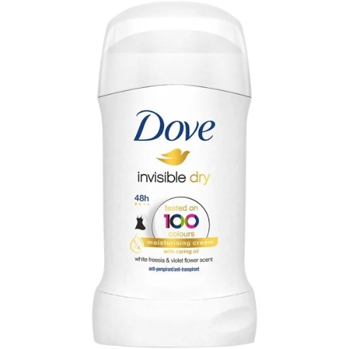 Desodorante DOVE Invisible Dry Feminino Anti Manchas 72h 45g