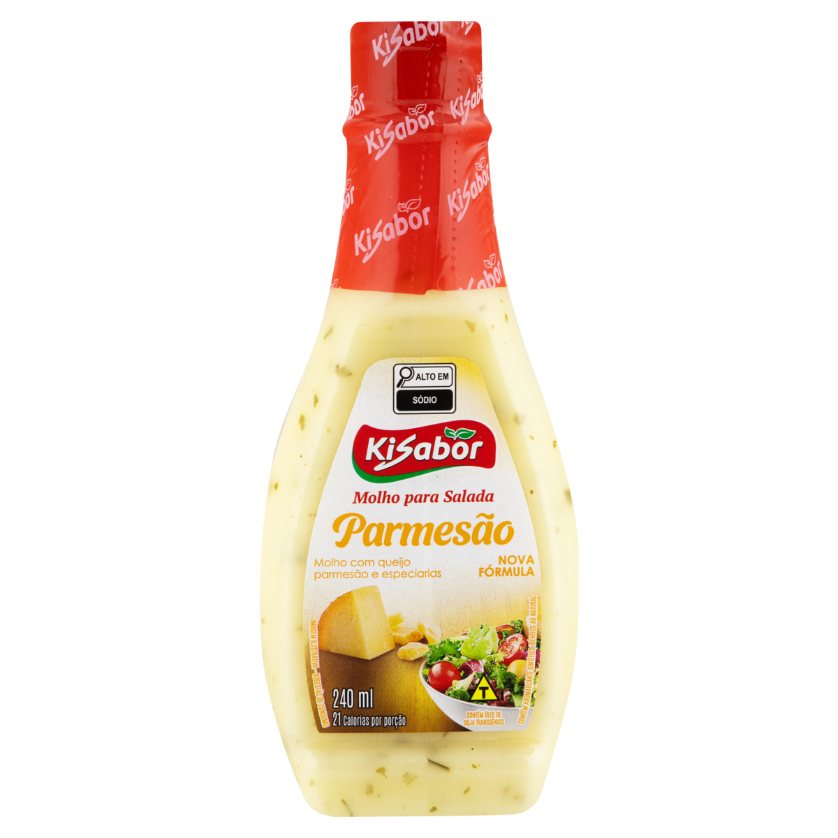 Molho para Salada Kisabor Parmesão 240ml