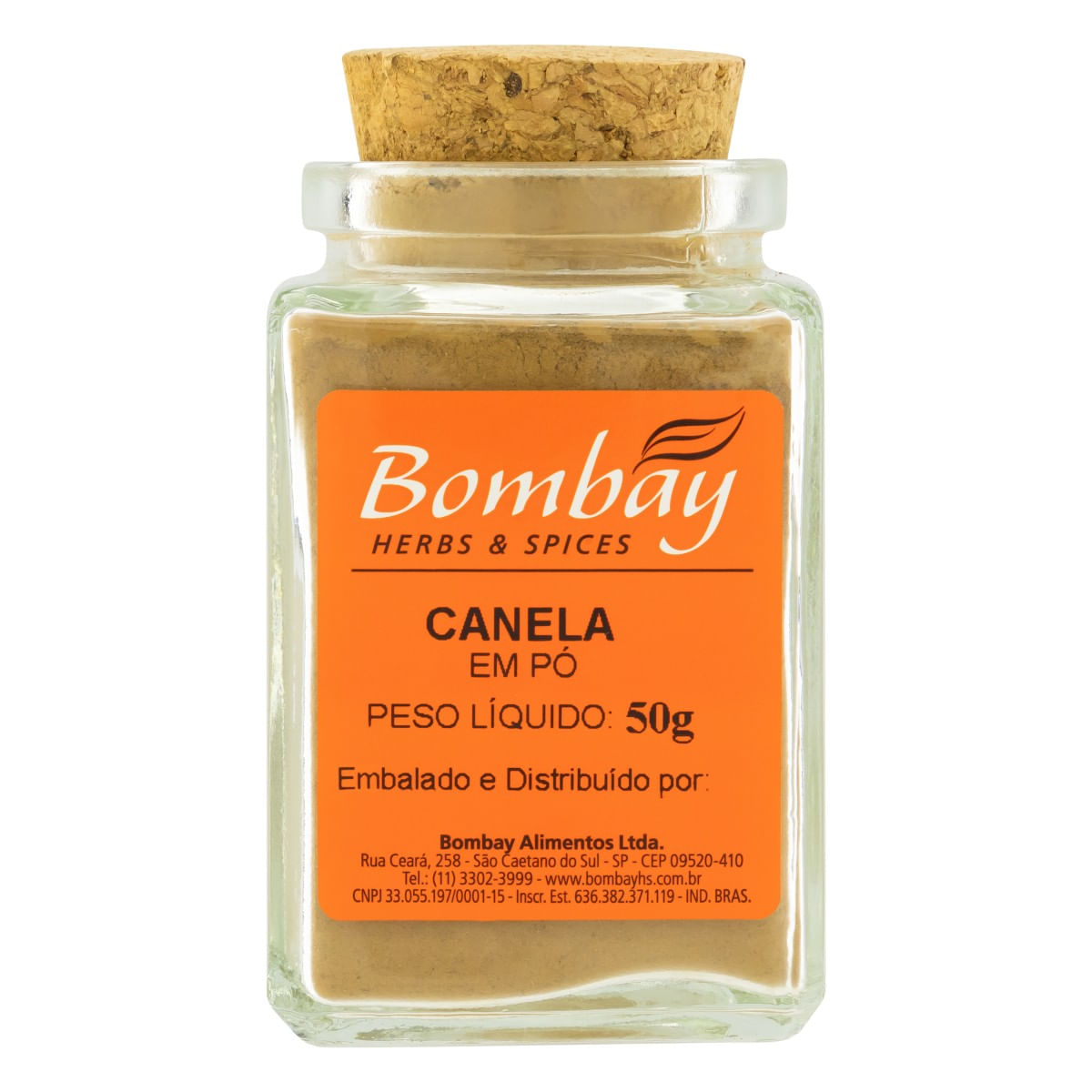 Canela BOMBAY Herbs & Spcies em Pó 50g