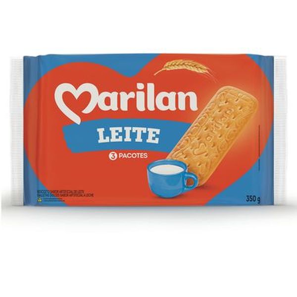 Biscoito Marilan 350g - Leite