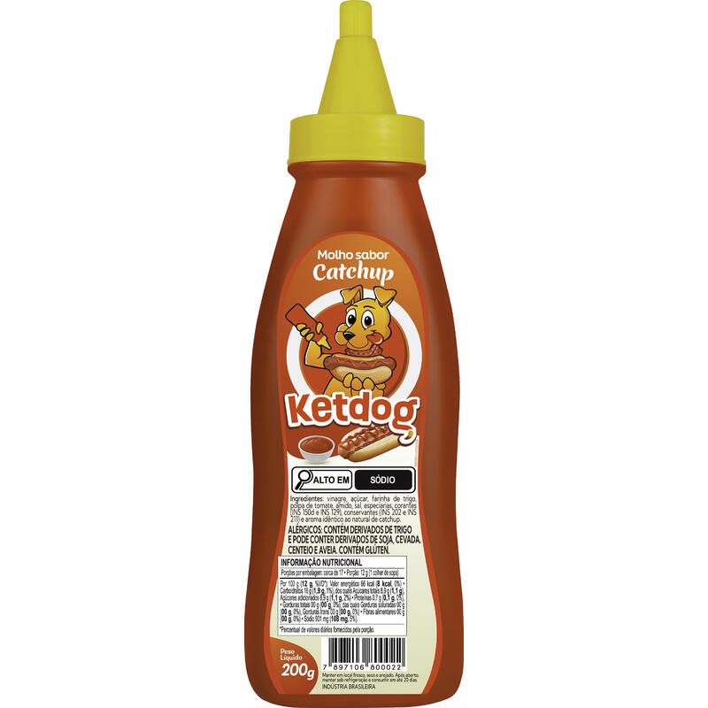 Catchup Adigel Ketdog 200g