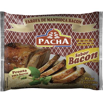 Farinha de Mandioca Pachá Temperada Bacon 300g