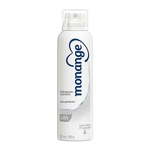 Desodorante Sem Perfume Aerosol Monange 150ml