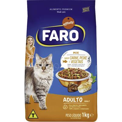 Alimento para Gatos Faro Mix de Carnes 1kg