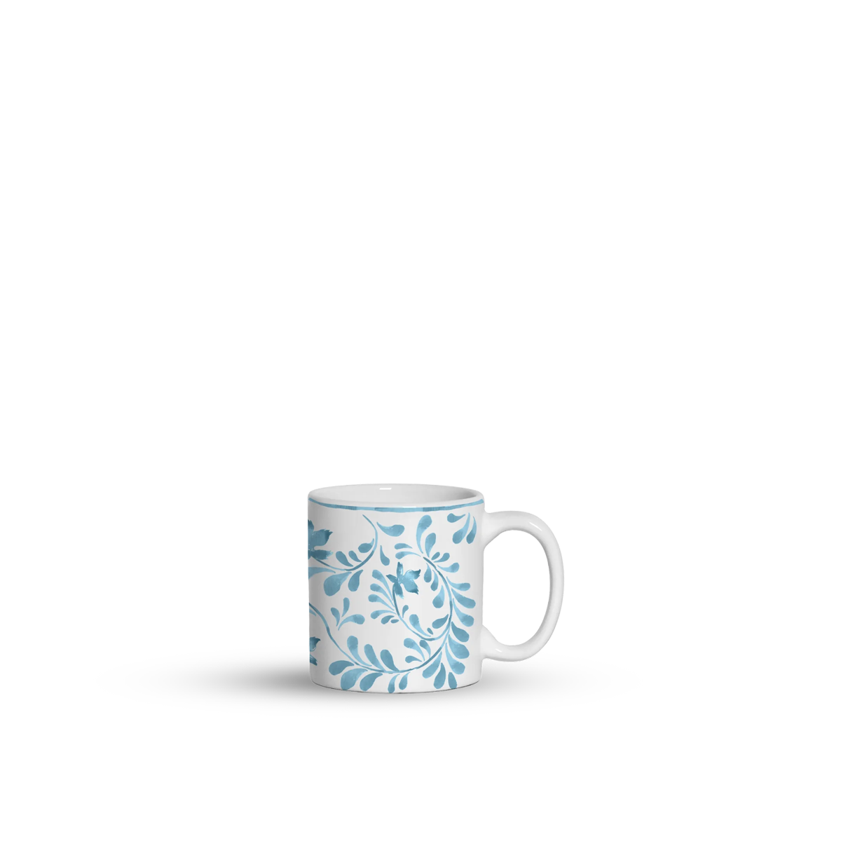 Caneca Arabesco Azul