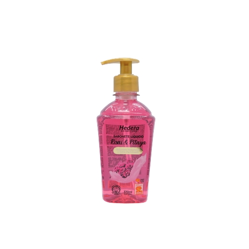 Sabonete Líquido Hedera Com Válvula Rosas E Pitaya 370ml