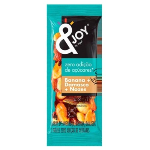 Barra Cereal &joy 50g Zero Banana/damasc/nozes