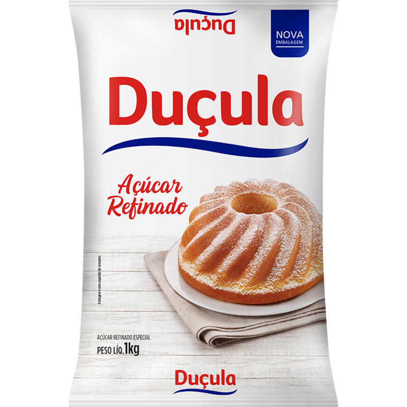Açúcar Refinado Duçula 1kg