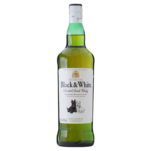 Whisky Black & White 1 Litro