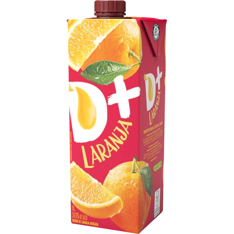 Refresco Líquido D + Laranja 1L