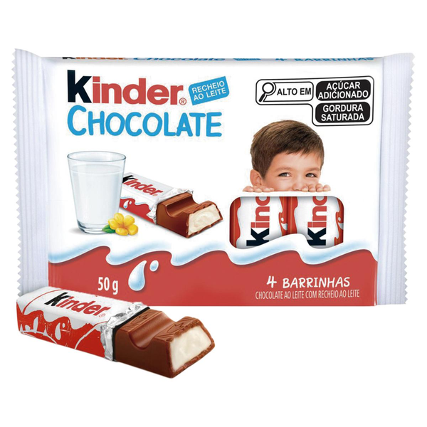 Chocolate Kinder 50g - Ao Leite