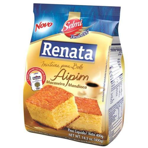 Mistura Para Bolo Aipim Renata 400g