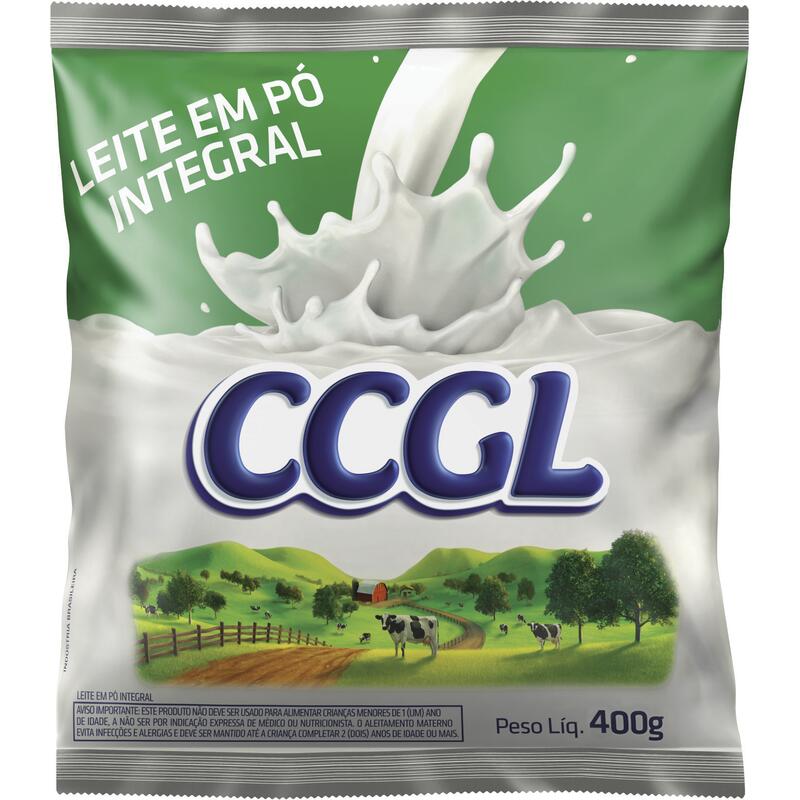 Leite em Pó CCGL Integral 400g