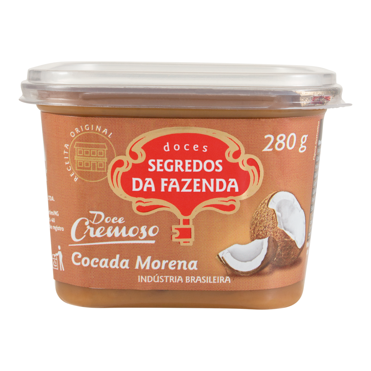 Cocada Morena Segredos da Fazenda Pote 280g