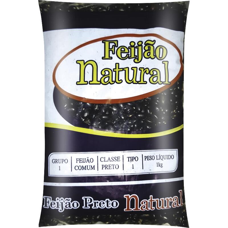 Feijão Preto Natural Tipo 1 1kg