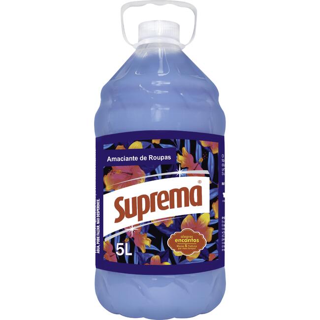 Amaciante para Roupas Suprema Azul 5L