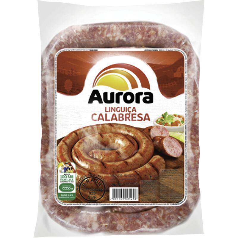 Linguiça Calabresa Aurora Congelada 2,5kg