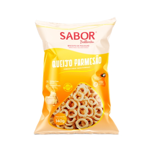 Biscoito Balardin Rosquinha De Polvilho Queijo Parmesão 140g