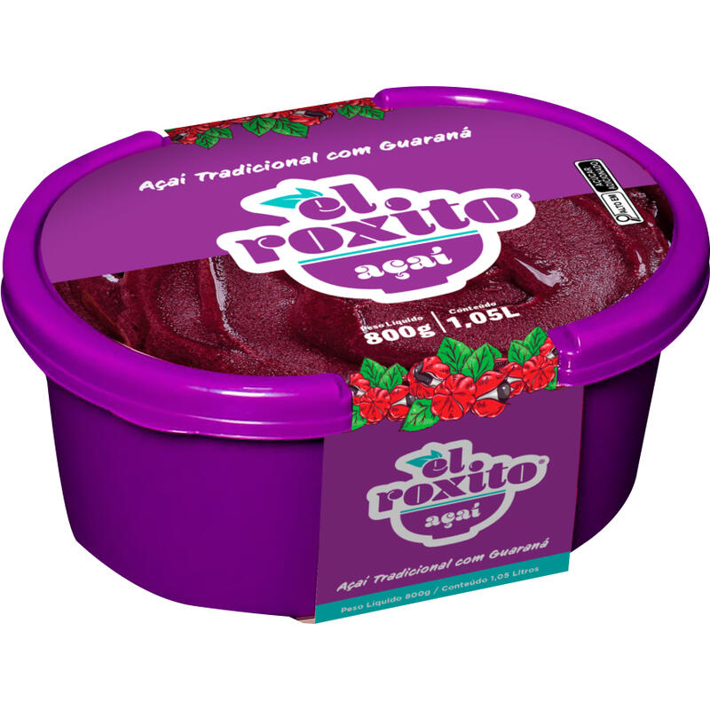 Açaí El'Roxito Congelado Tradicional 1L