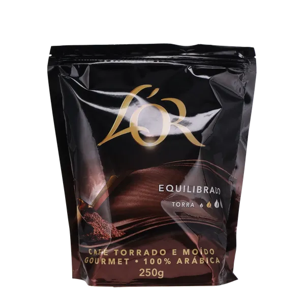 Café Lor 250g - Torrado e Moído - Equilibrado - Sachê