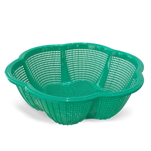 Cesto Lava Tudo Flor Arqplast 32x10cm