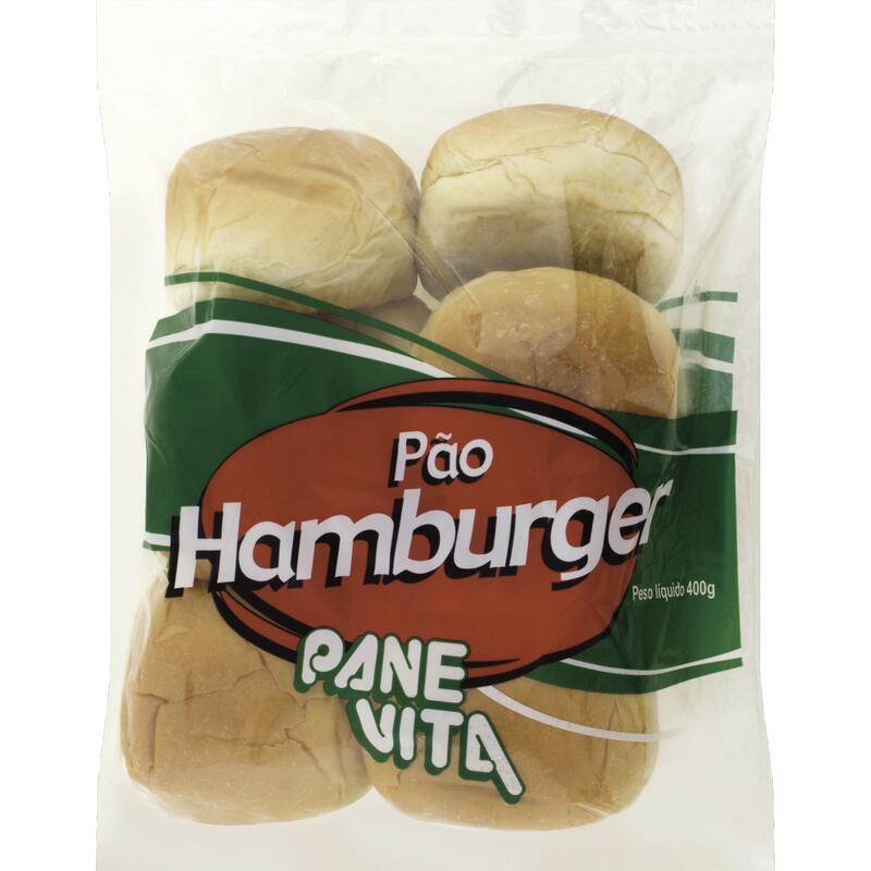 Pão de Hambúrguer Panevita 400g