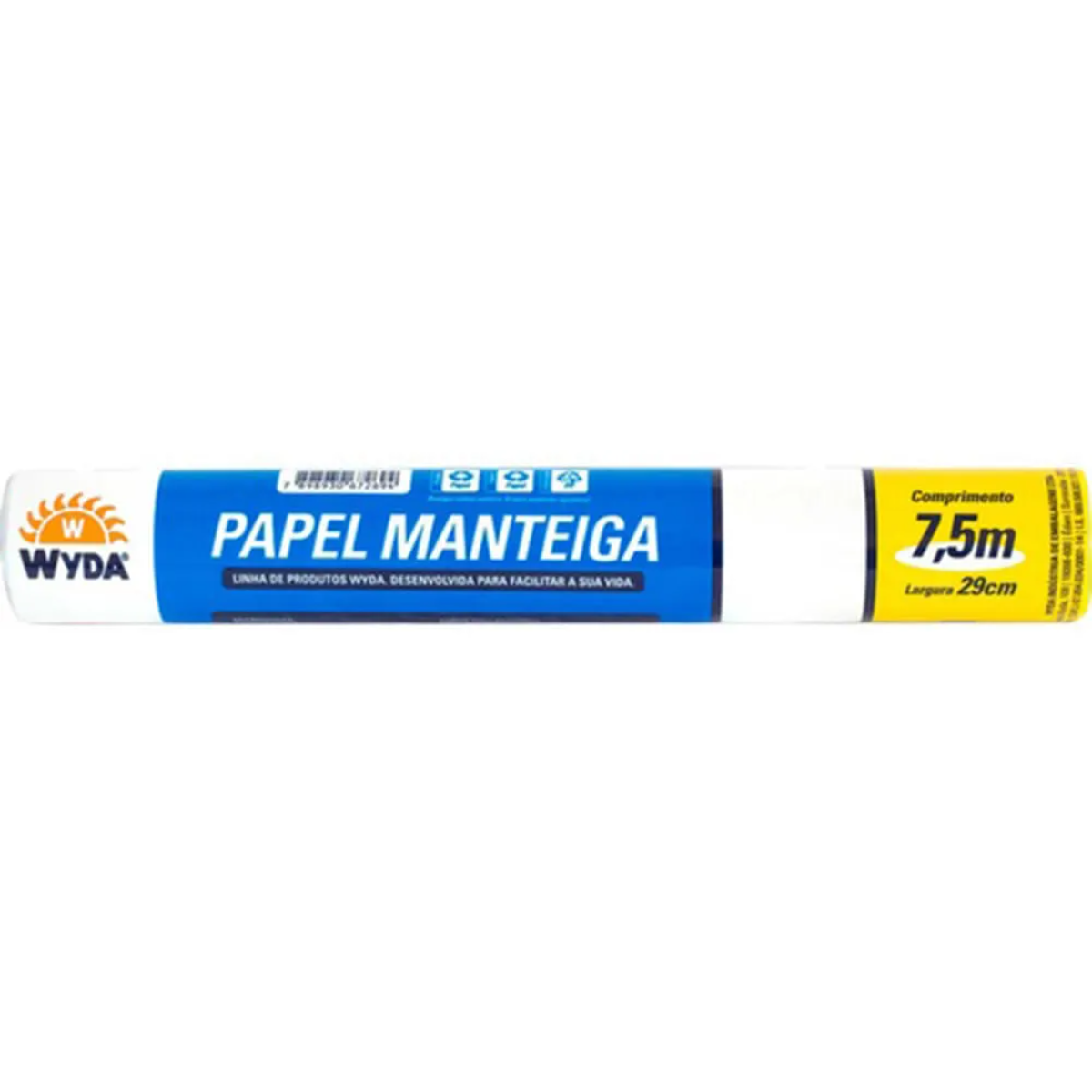 Papel Manteiga Wida 30x7,5m