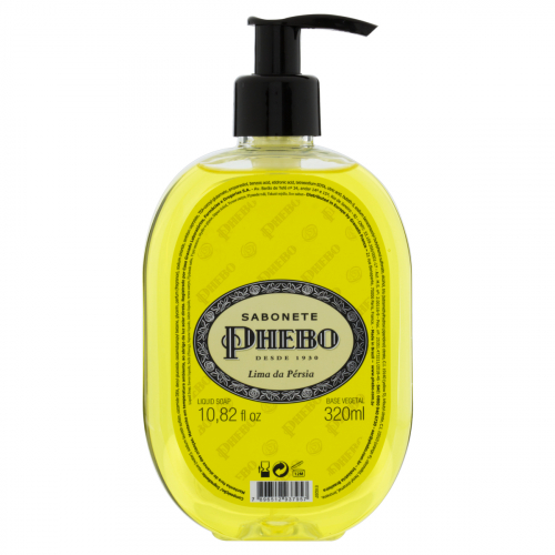 Sabonete Líquido Lima da Pérsia Phebo Frasco 320ml
